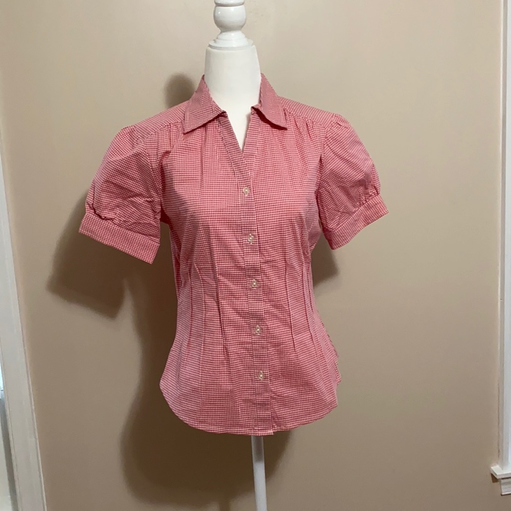 Chadwick’s Short Sleeve Button Down top